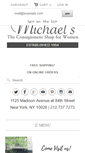 Mobile Screenshot of michaelsconsignment.com